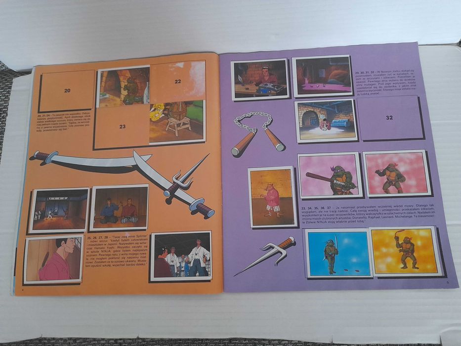 Album z Naklejkami Panini WOJOWNICZE ŻÓŁWIE NINJA TURTLES