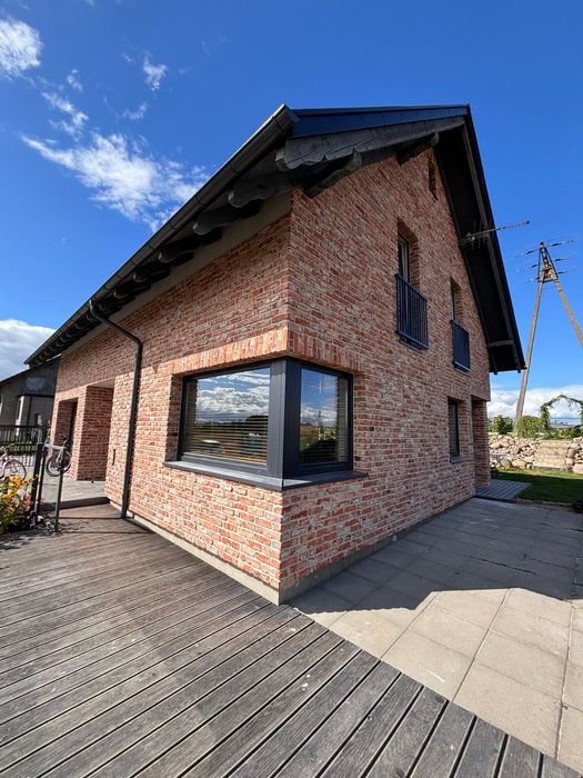 Płytki z CEGŁY Rozbiórkowej- LICO/BOK cegły 1m2 RETRO