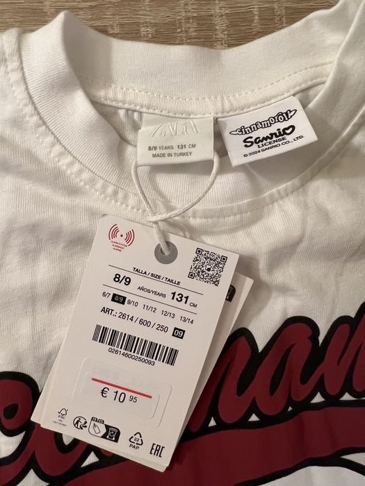 Лонгслів зара zara на 8-9 років, 130см