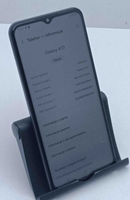 Smartfon Samsung Galaxy A13 6,6" 60Hz 4G A137F 4GB / 64GB Czarny