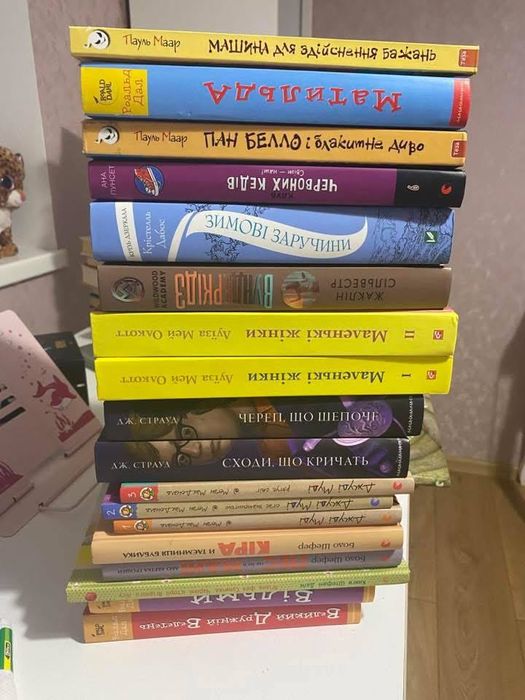 Книги дитячі та підліткові