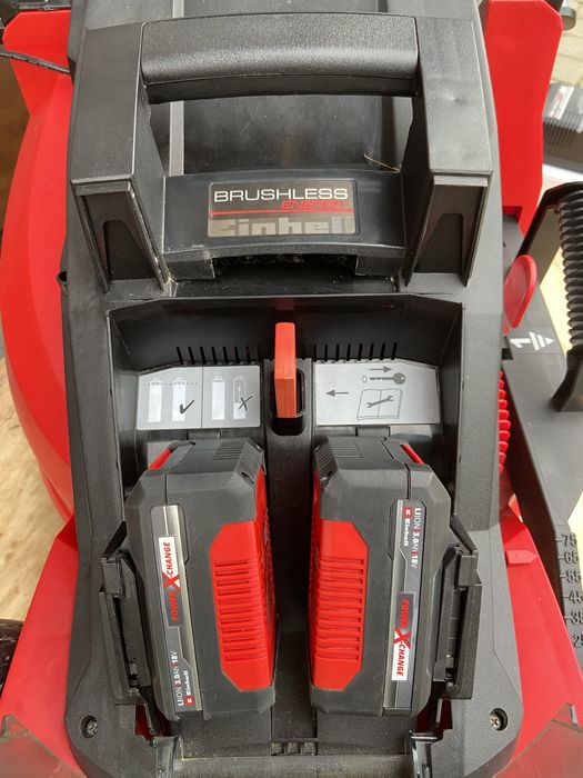 Kosiarka akumulatorowa 43cm einhell aku 2x3ah