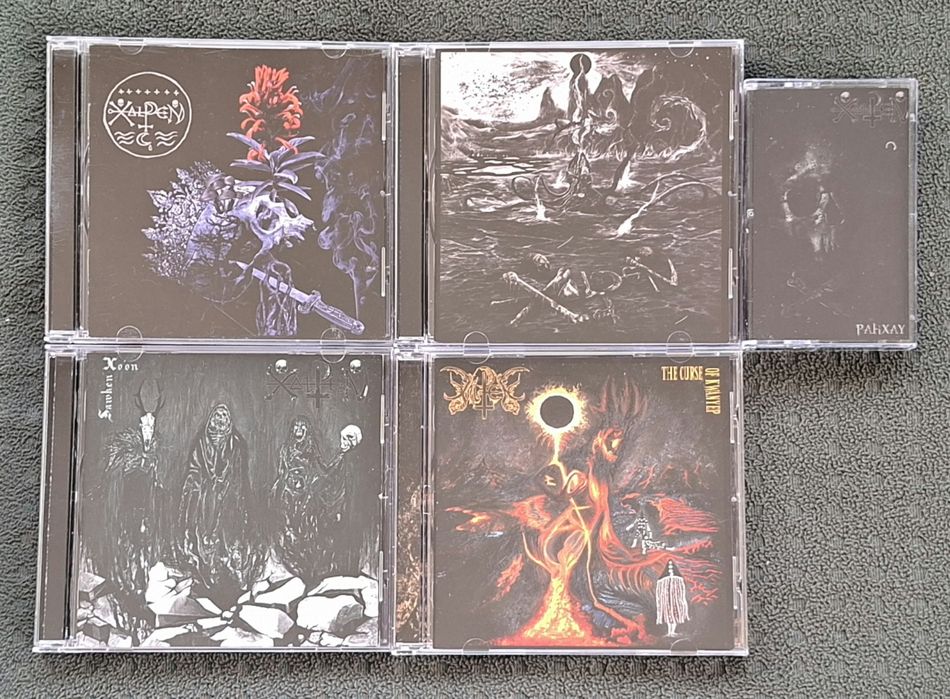 Black metal Xalpen Watain zestaw CD