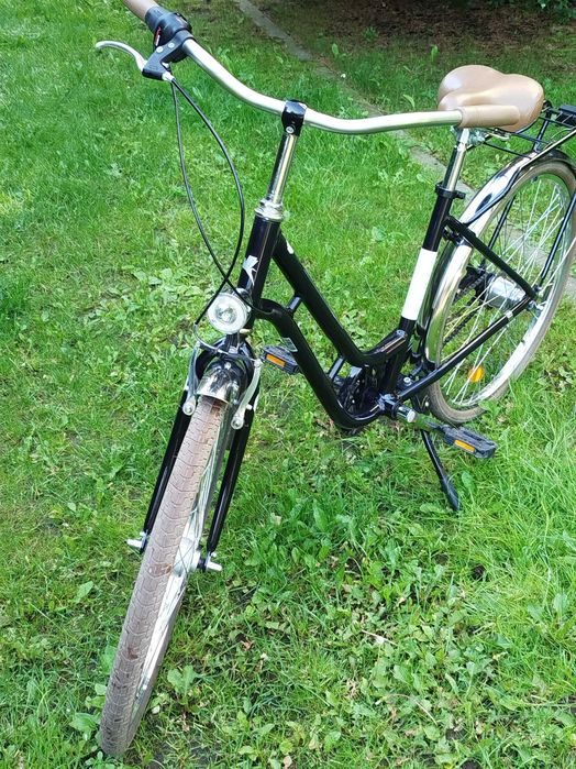 Rower miejski 26" Romet Turing Lux czarny 18" M jak nowy