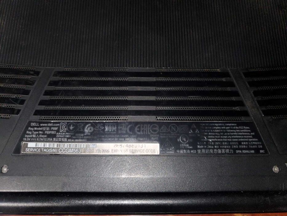 Ноутбук Dell G5-5500