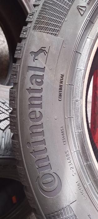 2x opony zimowe 205/55R16 Continental  8 mm
