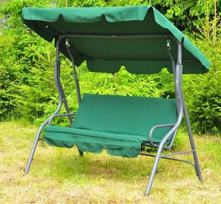 Садова гойдалка тримісна