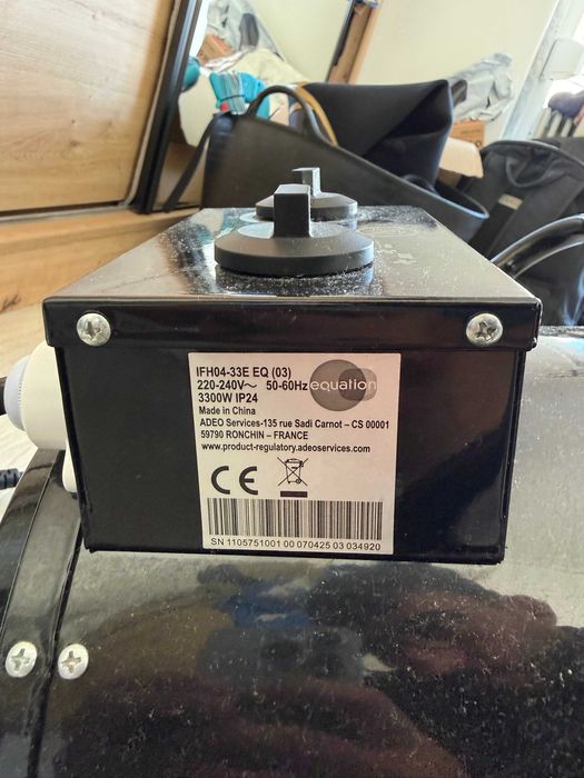 Aquecedor termoventilador Equation 2000W