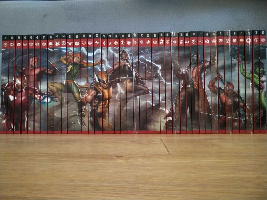Superbohaterowie Marvela KOMPLET