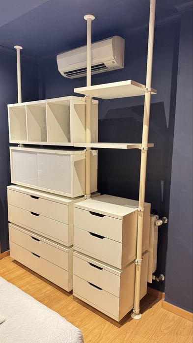 Movel IKEA STOLMEN e movel televisao (optimo estado)