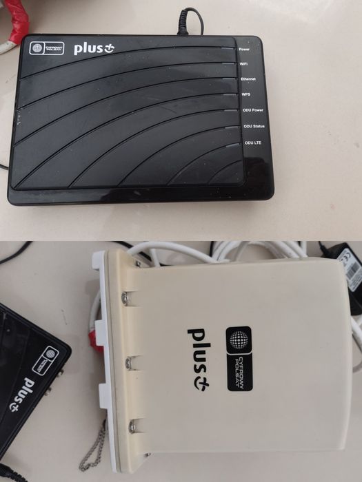 Zestaw internetowy LTE Plus / Cyfrowy Polsat – antena + router Wi-Fi IDU-200