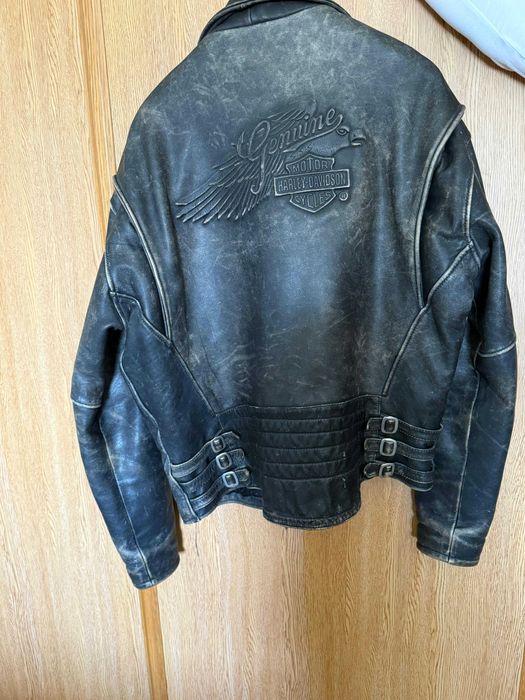 Blusão cabedal Harley-Davidson