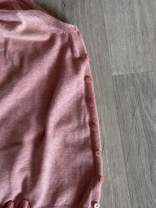 Różowa sweterkowa bluzka na ramiączkach | 38 M | stan idealny