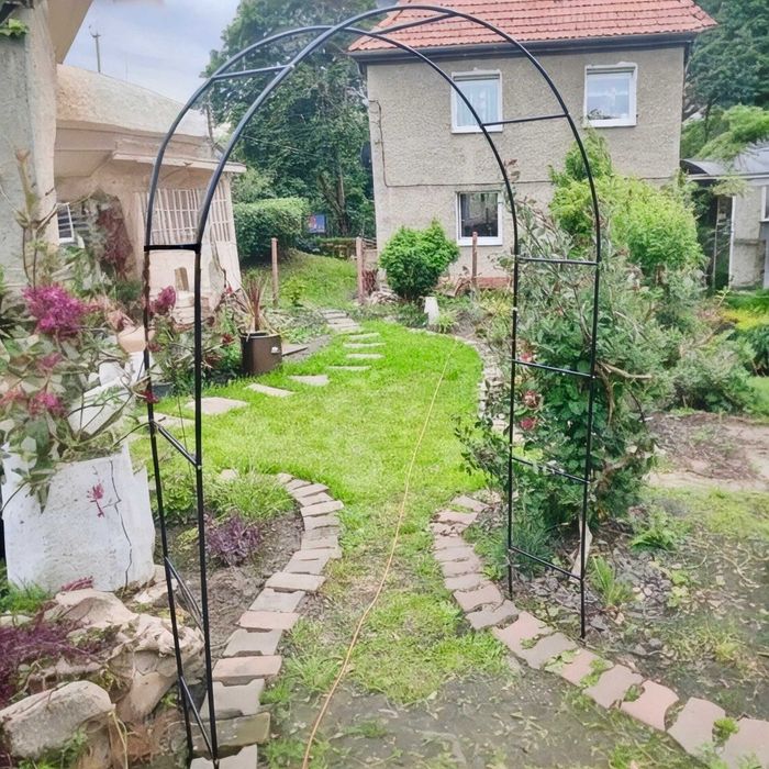 NOWA Pergola metalowa ogrodowa łukowa - łuk podpora do roślin ogrodu