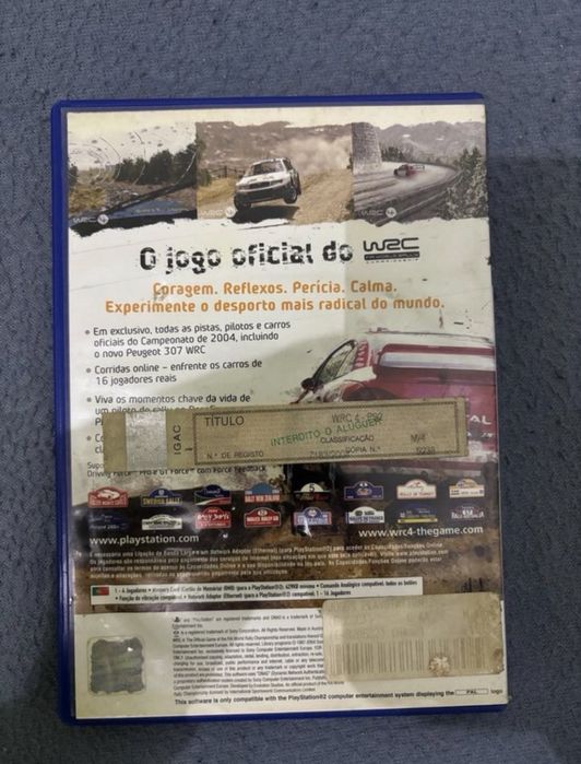 WRC FIA World Rally Championship PS2