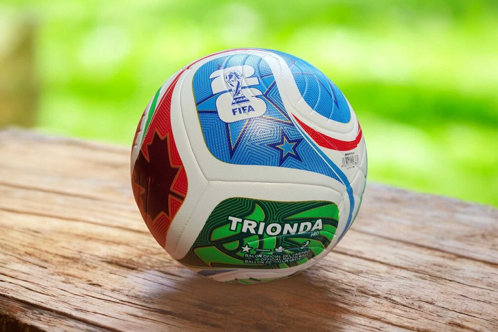 М'яч футбольний Trionda World Cup 2026, термошов, 5 і 4 розміри