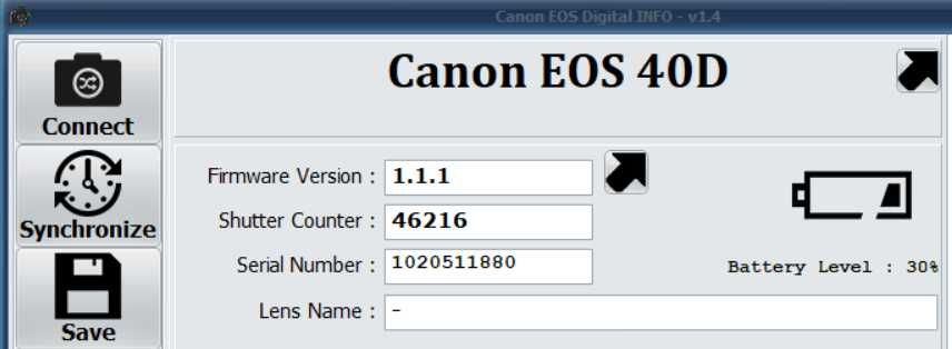 Canon EOS-40D Body фотоапарат (несправний)