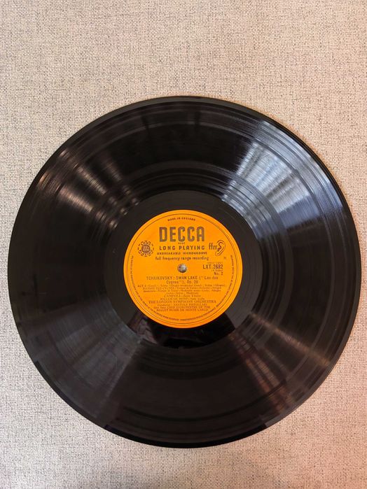 Vinil LP Duplo de Tchaikovsky "Swan Lake, Opus 20"