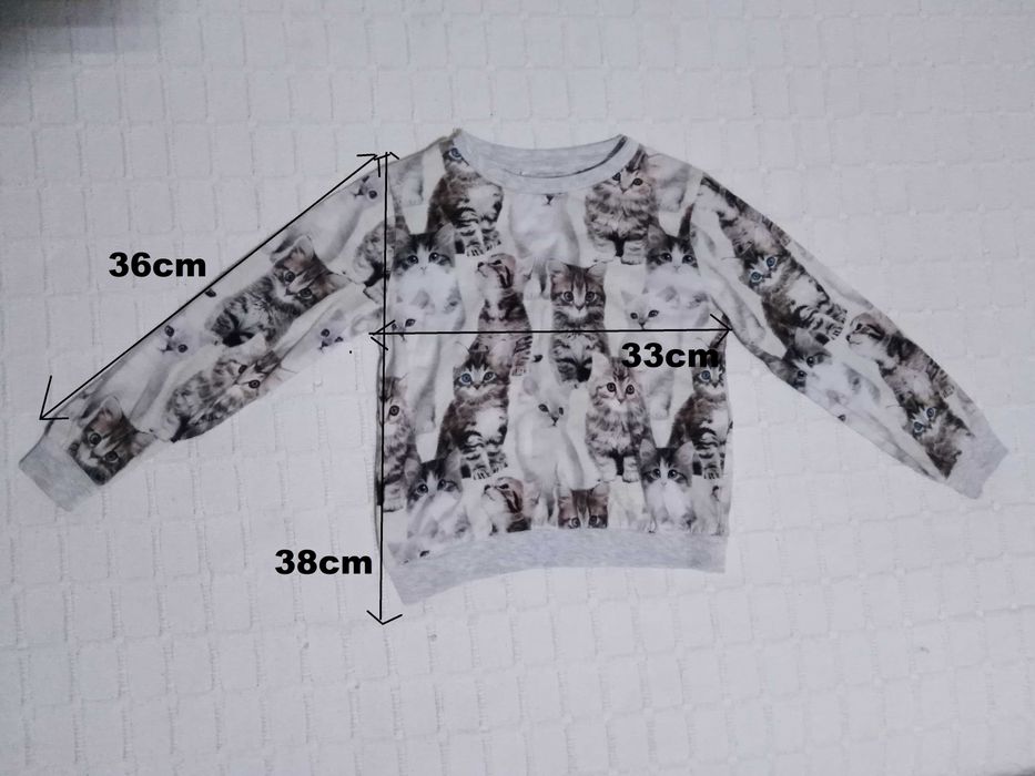 Camisola H&M "Gatinhos" (Ler Descrição)