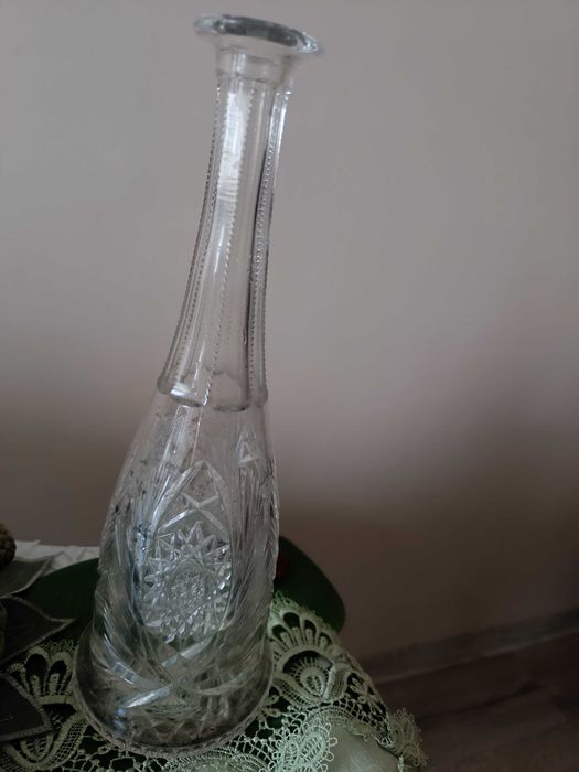 Piękny kryształowy wazon