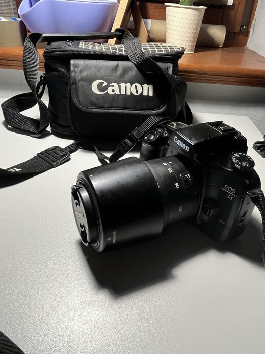 Zestaw Canon EOS 33 + Tamron 80-210mm + Nowe Baterie | Uszkodzony