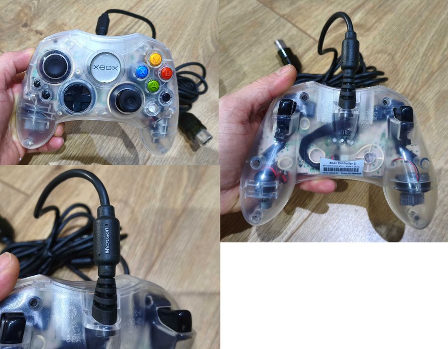 konsola XBOX Classic Clear BOX komplet SUPER Stan!