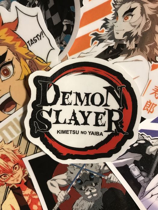 Demon Slayer naklejki wodoodporne