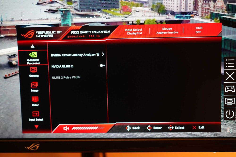 Monitor Asus 27" ROG PG27AQN 2K Quad HD Ultrafast IPS 360Hz 1ms