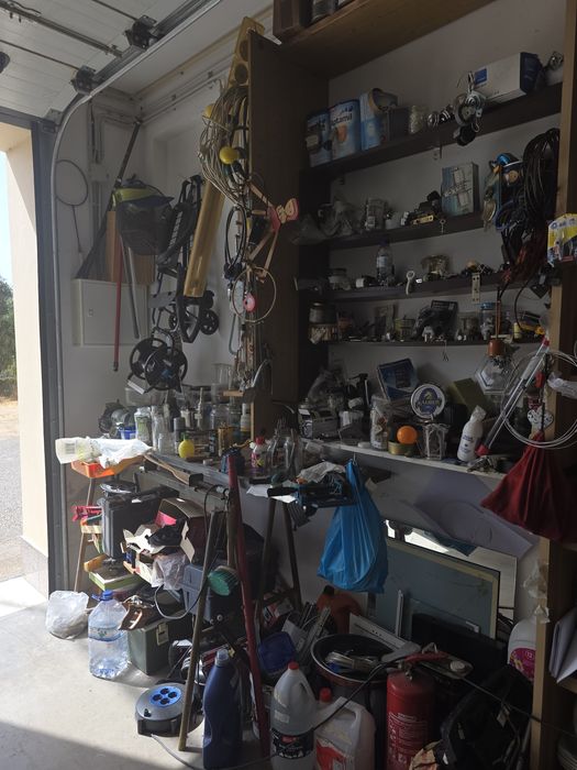 Recheio de garagem