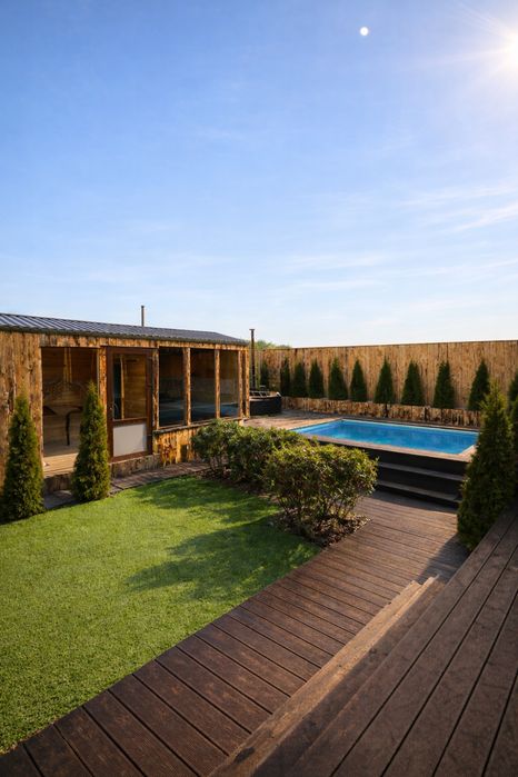 Лазня на дровах та великий чан на 6 осіб | Берег Дніпра | Київ