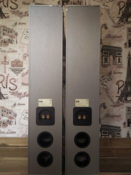 Колонки ELAC 2х140Вт. Висока чутливість Hi-Fi звук Made in Germany
