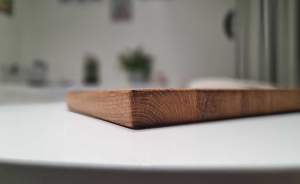 Gruba deska DĘBOWA BLOK 50x40x4