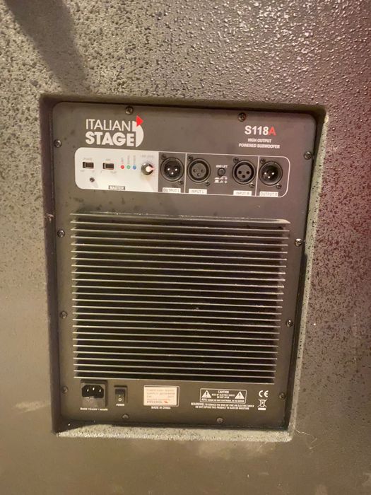 Conjunto de som amplificado