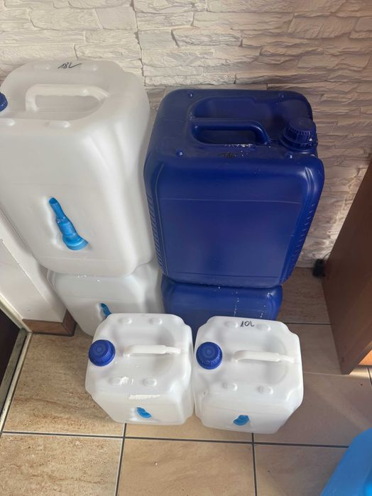 Kanister plastikowy 10l i 18l