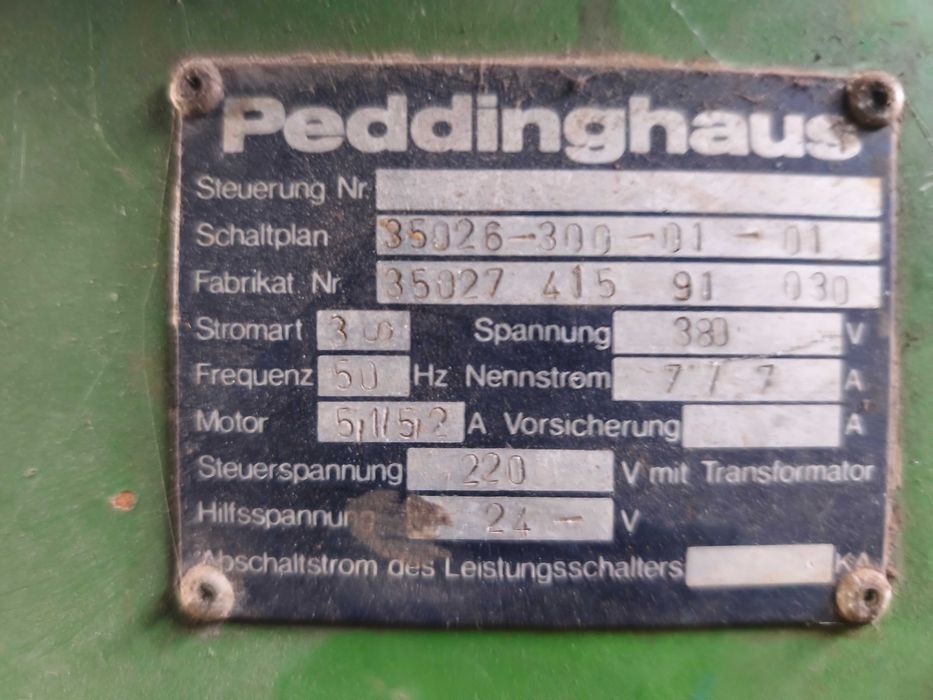 Giętarka do prętów Peddinghaus Perfekt 32 PCB