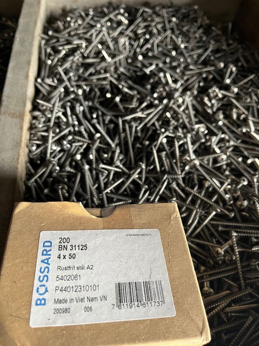 Rożnego rodzaju śruby