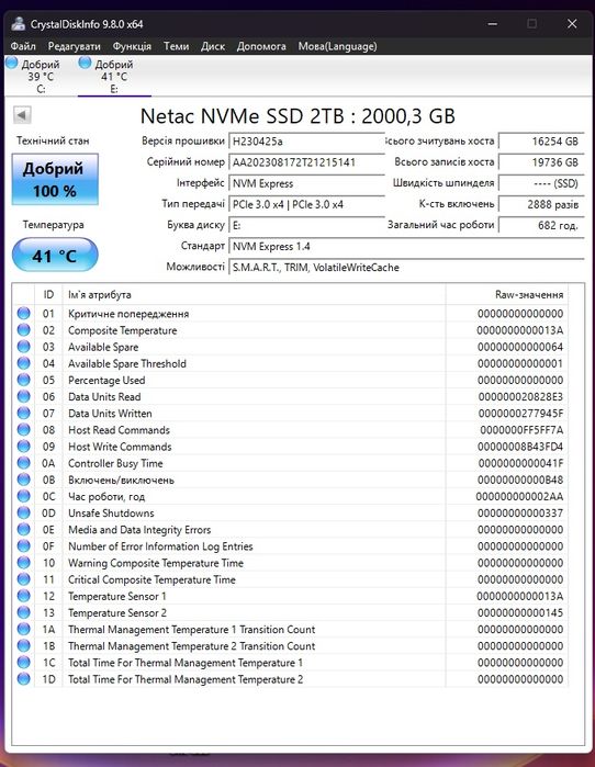 SSD M2 Nvme Netac NV3000 2 TB