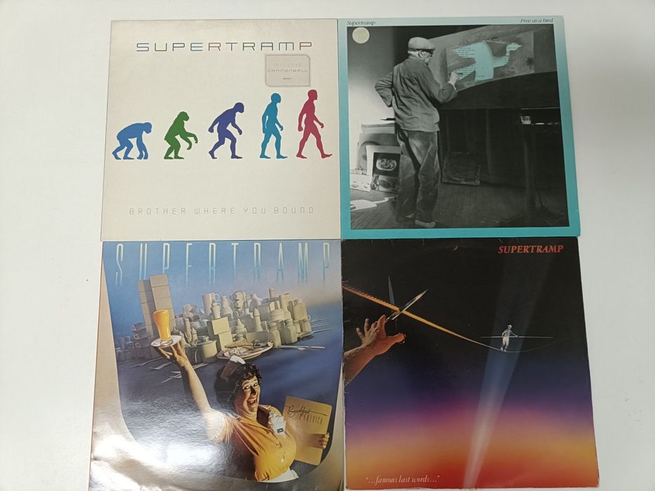SUPERTRAMP: Discografia até 1988 - 11 álbuns {discos de vinil]