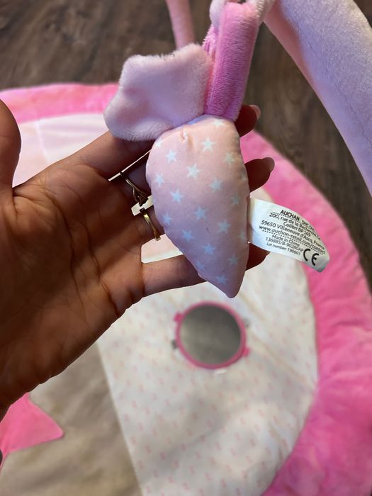 Mata edukacyjna różowa