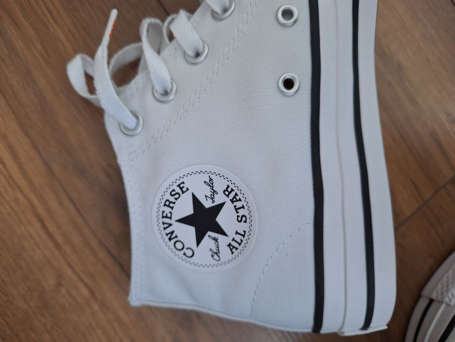 Trampki białe converse
