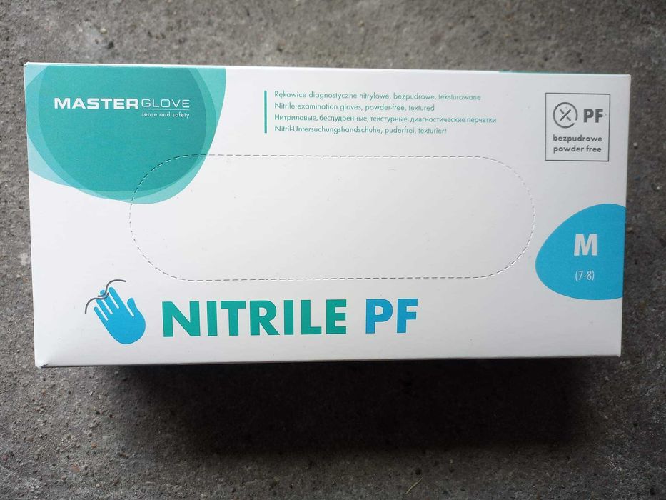 Rękawiczki nitrylowe rózne rozmiary