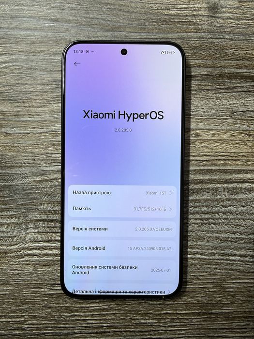Xiaomi 15T 12/512гб