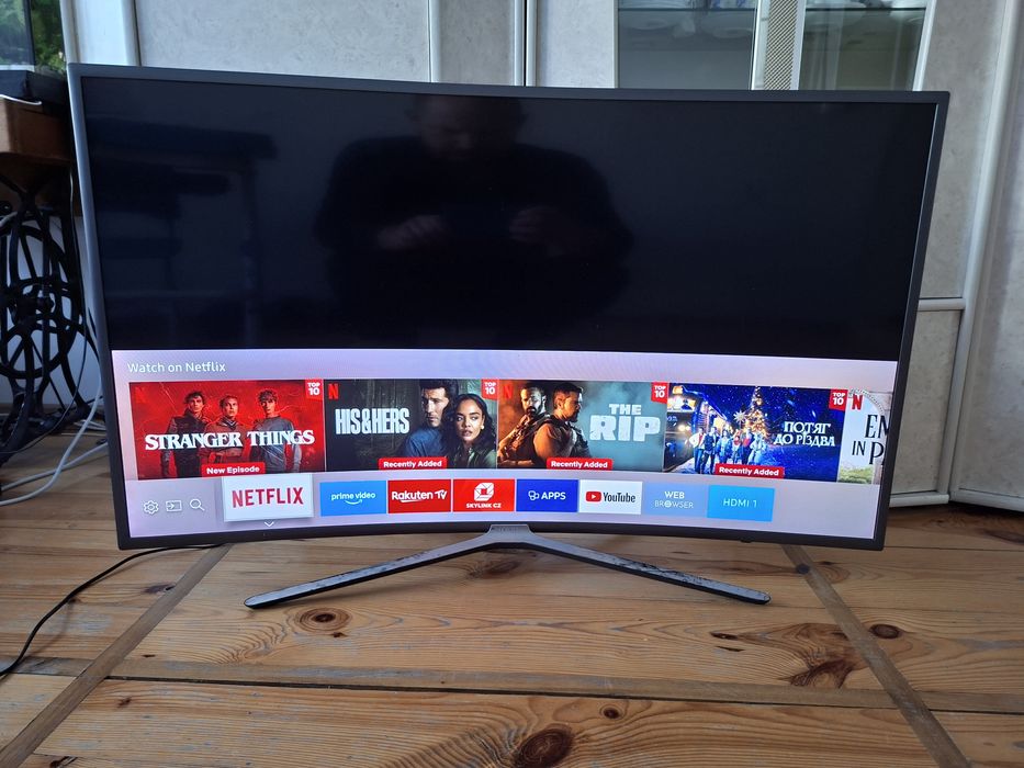 Телевізор Samsung UE49KU6500 49 дюймів екран. Можу вислати відео