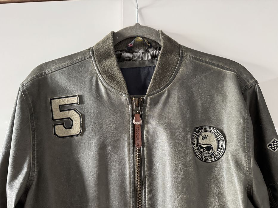 Męska kurtka Bomber Indigo rozmiar S