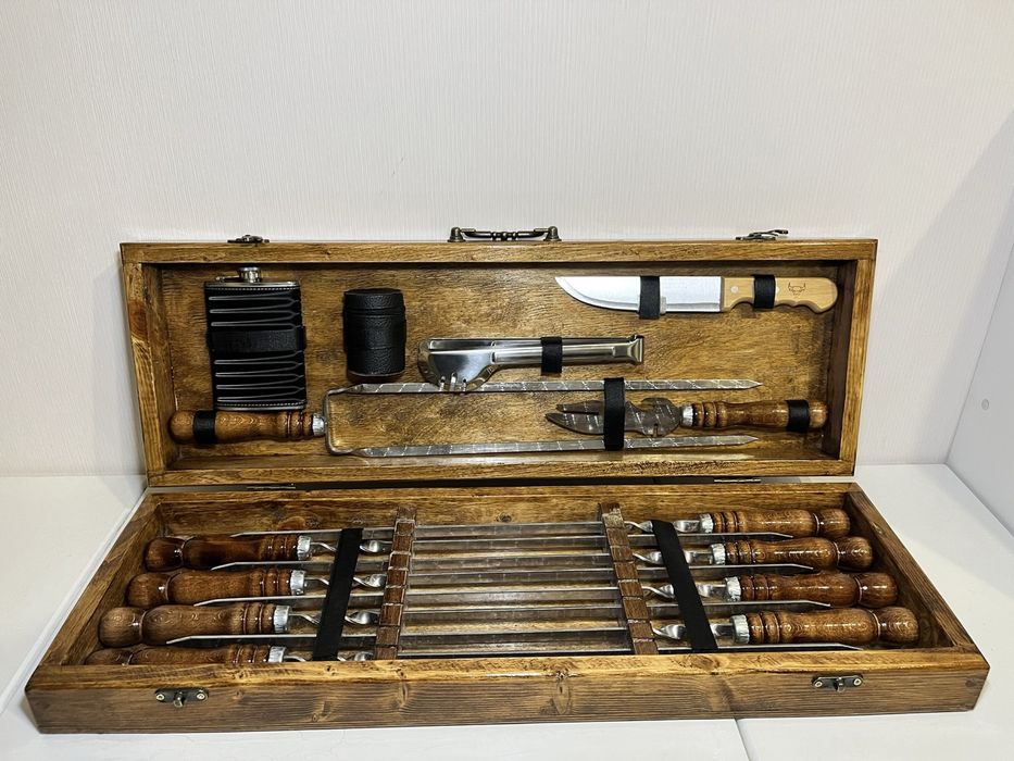 Подарочные наборы шампуров! Набори шампурів!