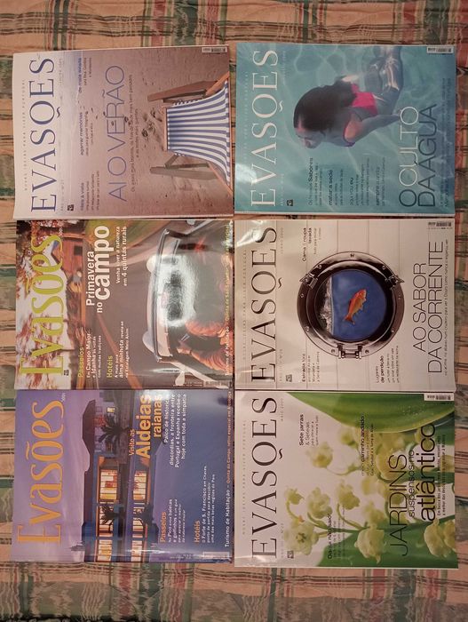 Revista Evasões seis números