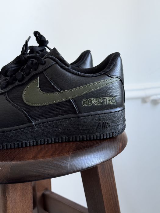 Оригинал Nike Air Force 1 Low Gore Tex Black Cargo Khaki (HV3959 010)