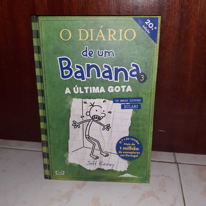 Livro O Diário de um Banana 3 A Última Gota