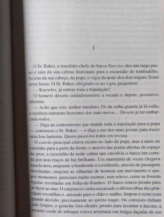 O Negro do Narciso, Coração das Trevas, Linha de Sombra -Joseph Conrad