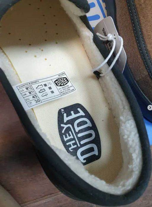 сліпони Hey Dude Sunapee Warmth оригінал 45